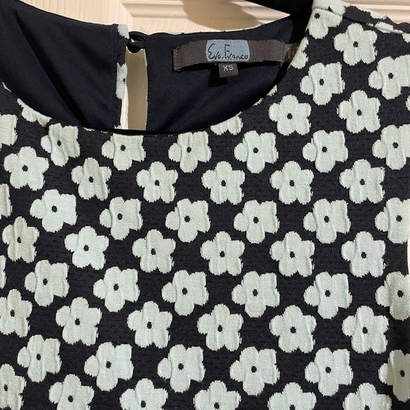 Anthropologie Eva Franco Floral Jacquard Crop Top - Picture 7 of 11
